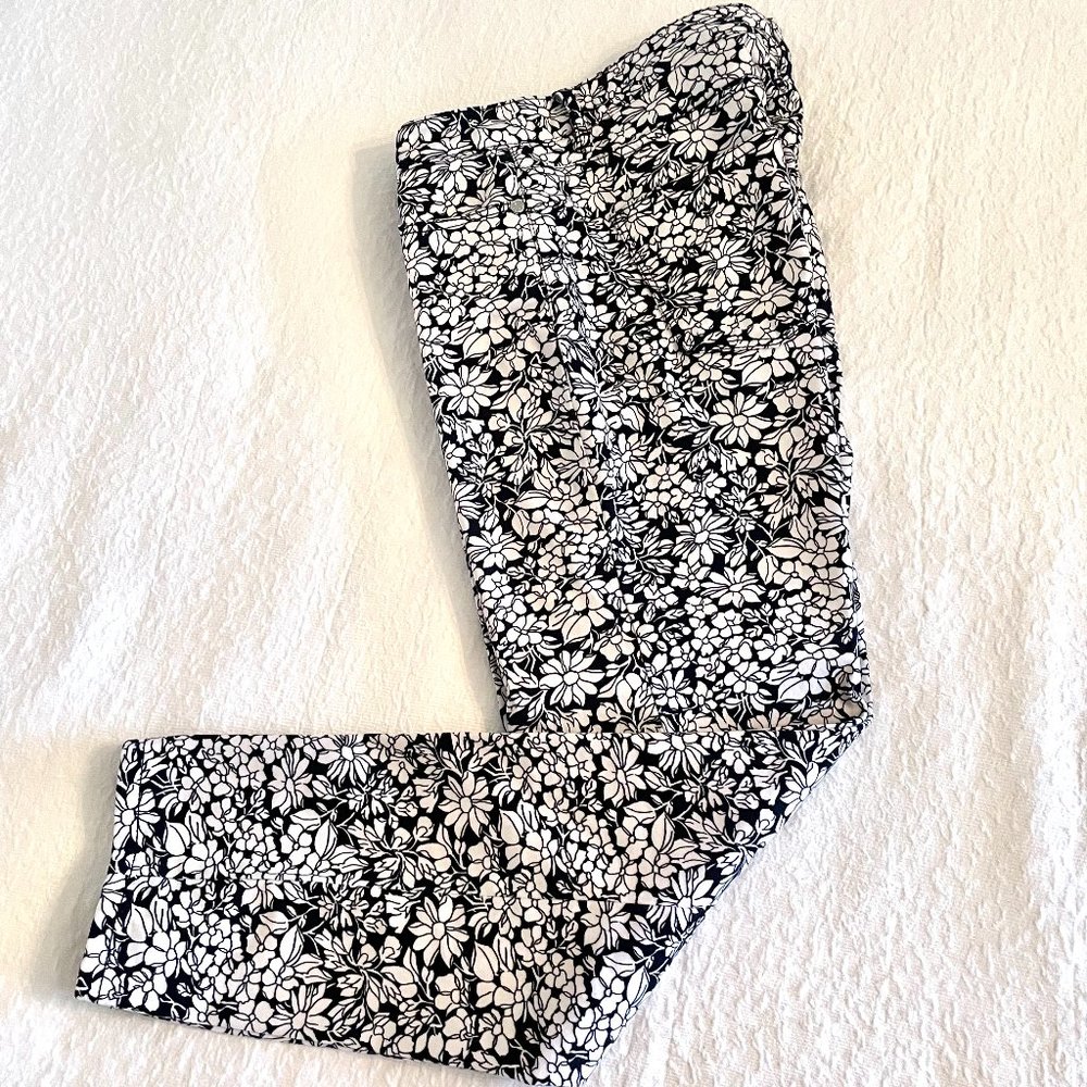 Talbots Navy/White All Season Pants